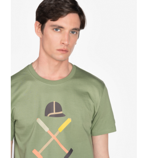 Harper & neyer camiseta vermont verde agua