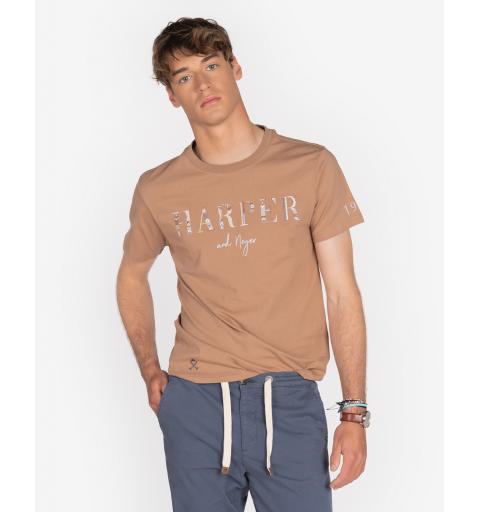 Harper & neyer camiseta holly colours camel