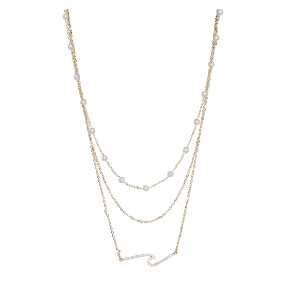 Pieces fpalip a necklace pack plated sww oro
