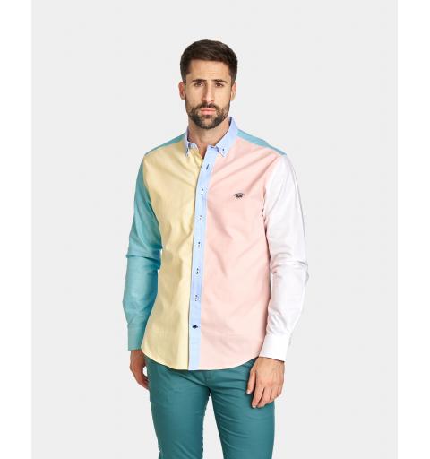 Spagnolo hombre cm 1800 c/boton oxf. colores smart multicolor