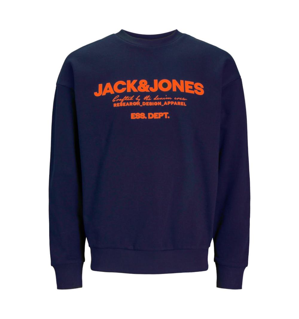 Jack&jones jjgale sweat o-neck marino