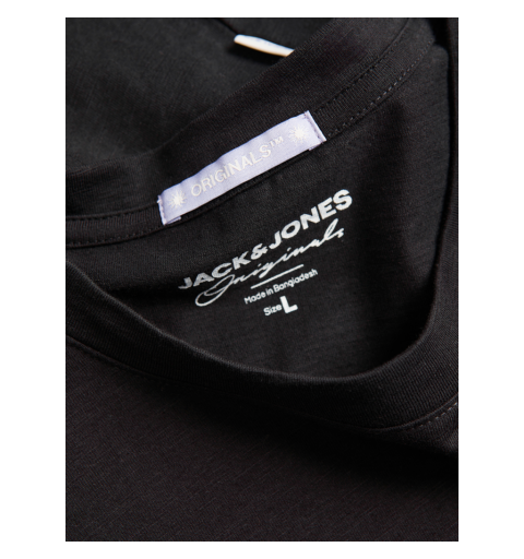 Jack&jones joraruba abstract aop pocket tee ss cn negro