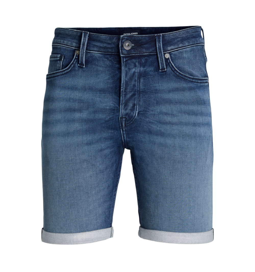 Jack&jones plus jjirick jjicon shorts ge 341 i.k sn pls denim oscuro