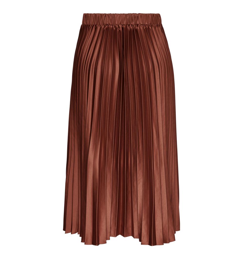 Only onlvettie midi skirt wvn burdeos