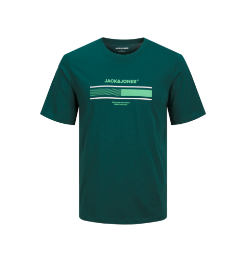 Jack&jones jjsouth tee ss crew neck verde oscuro