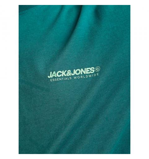 Jack&jones jjalvis tee ss crew neck verde oscuro