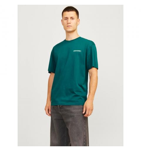 Jack&jones jjalvis tee ss crew neck verde oscuro