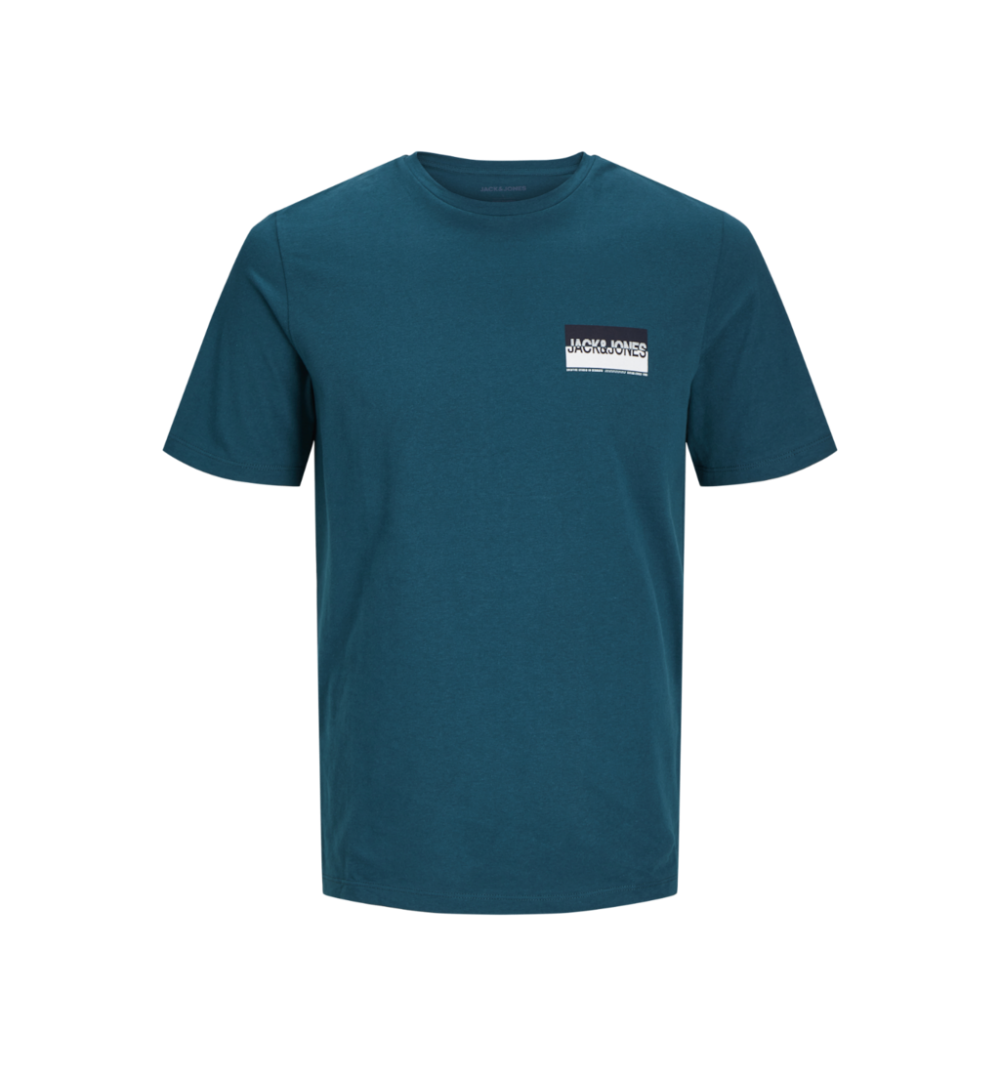 Jack&jones jjnolan tee ss crew neck verde oscuro