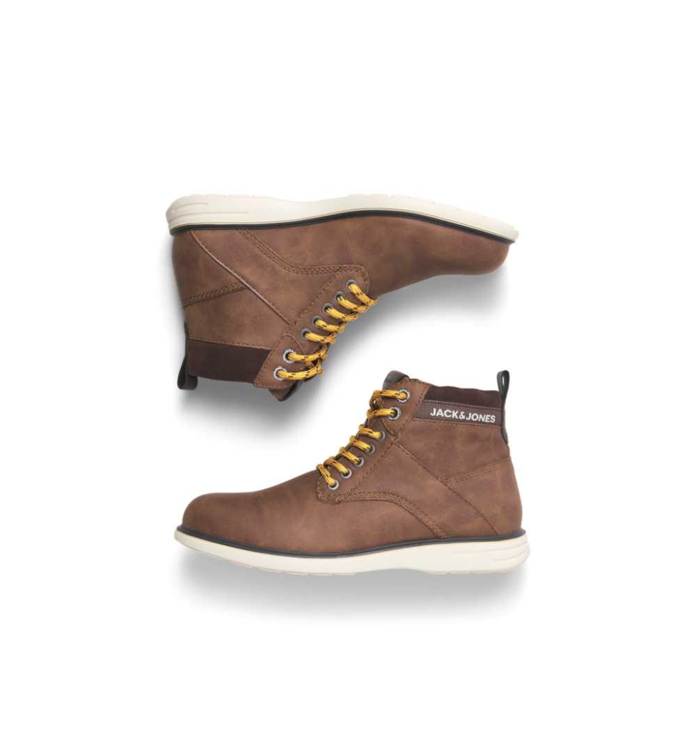 Jack&jones jfwdenver pu combo boot marron