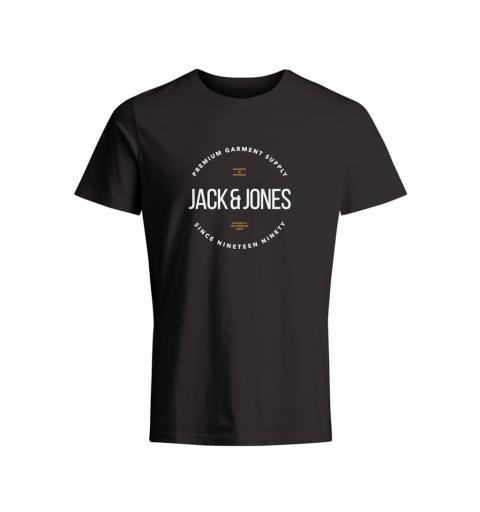 Jack&jones jprblaaston ss tee crew neck fst negro