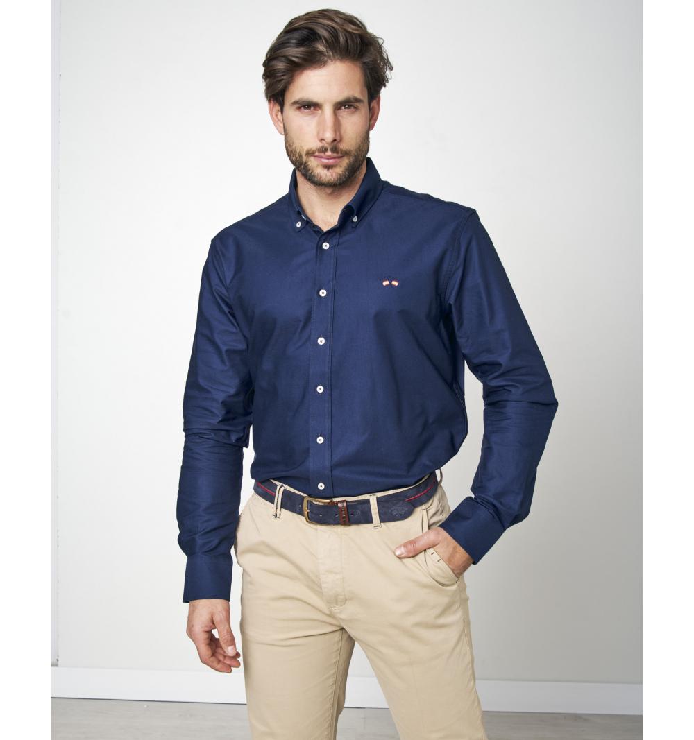 Spagnolo hombre cm 0025 c/boton oxford marino