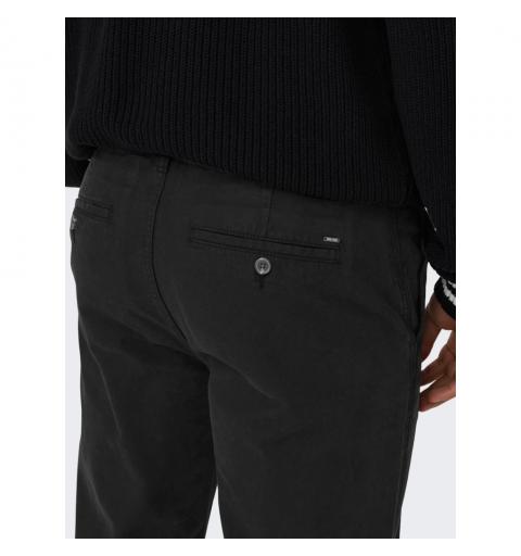 Only & sons onslou taper 0194 pant negro