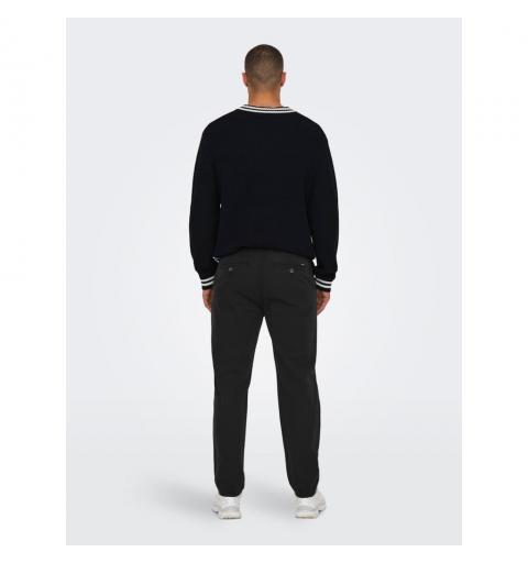 Only & sons onslou taper 0194 pant negro