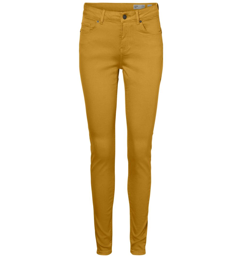 Veromoda vmhot seven mr slim push up pants amarillo