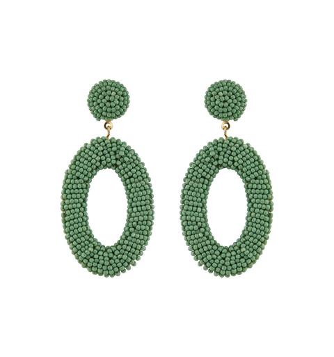 Pieces pcnourah earrings sww verde