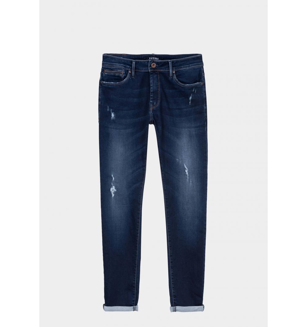 Tiffosi hombre indigo knit jeans_40 denim oscuro