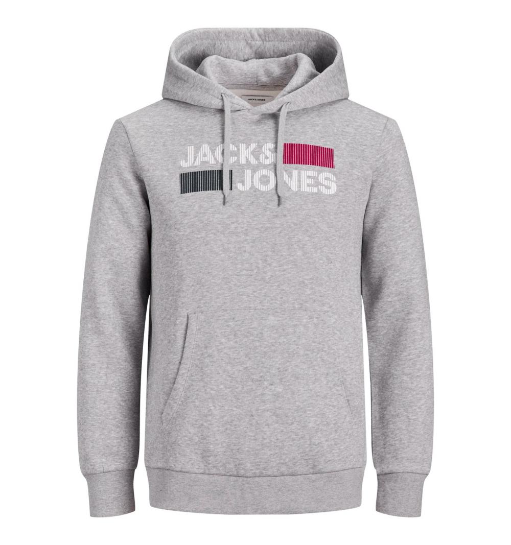 Jack&jones noos jjecorp logo sweat hood noos gris