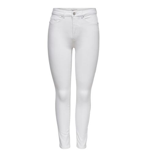 Only onlana life mid skinny dnm blanco