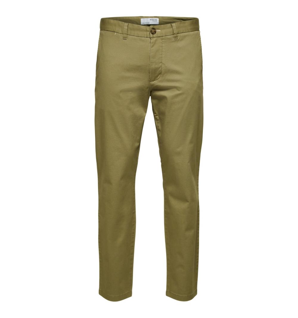 Selected slhslim-yorick pants w verde