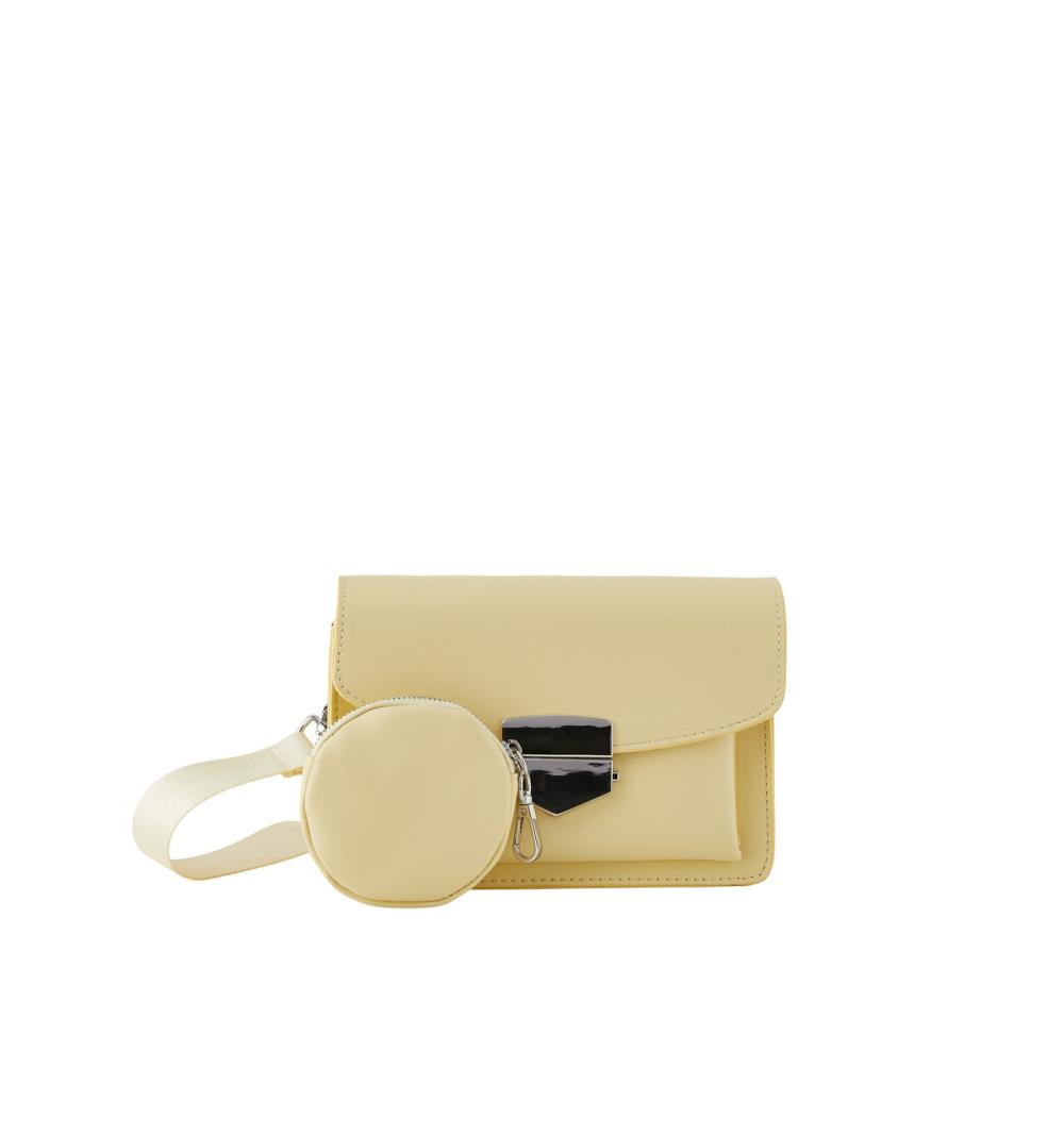 Pieces pchoni cross body amarillo