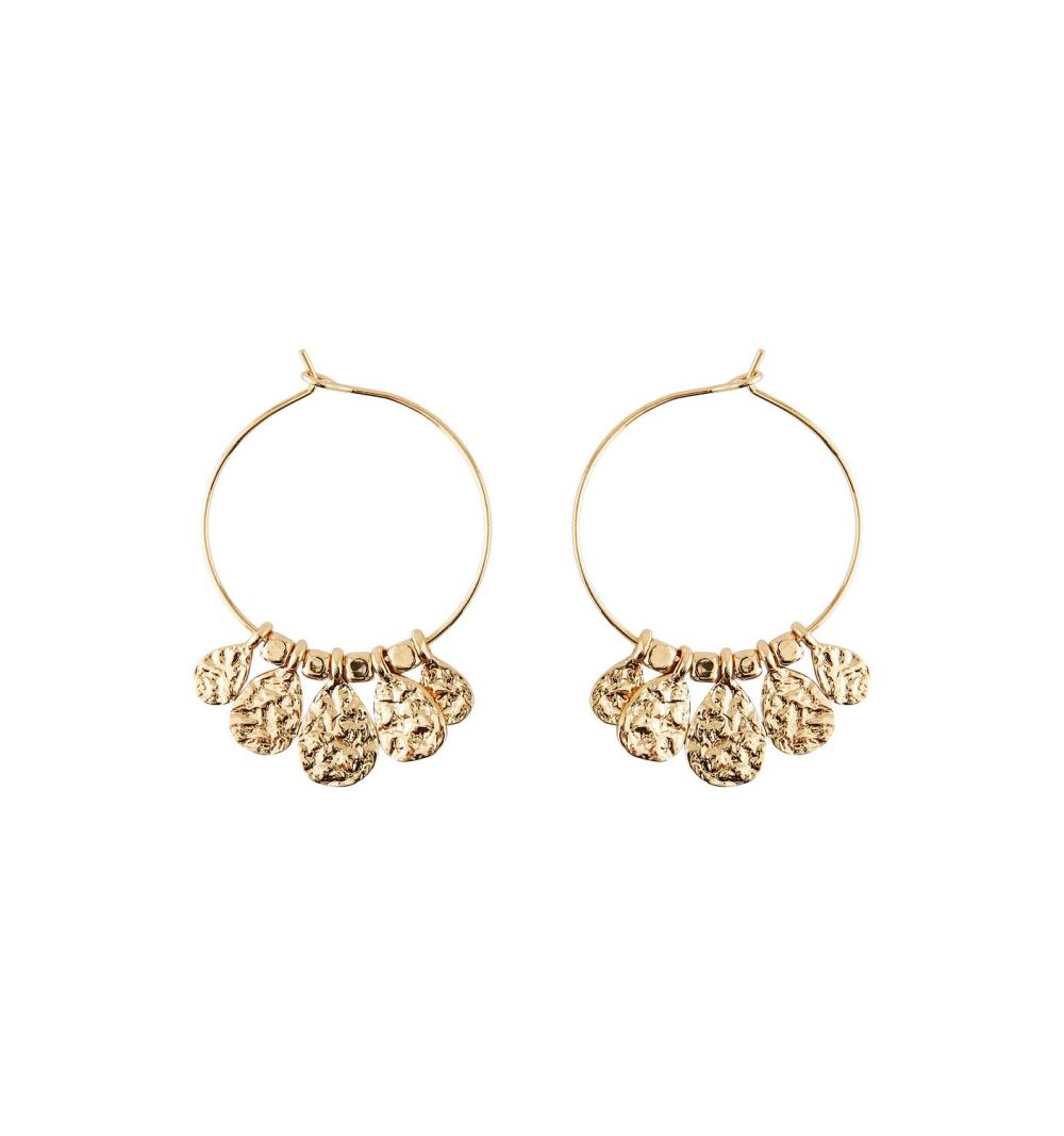 Pieces pcvimie hoop earrings sww oro