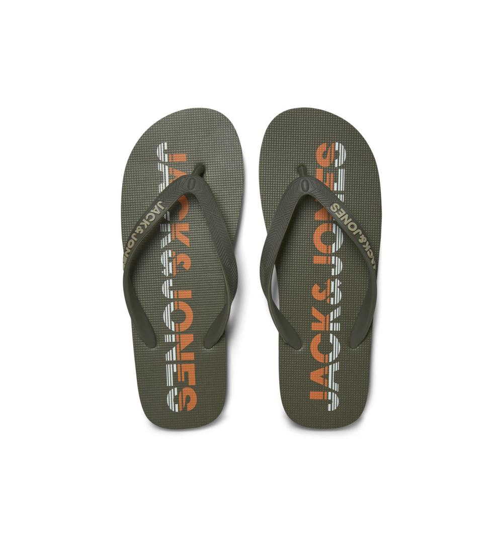 Jack&jones footwear jfwlogo 2 flipflop verde