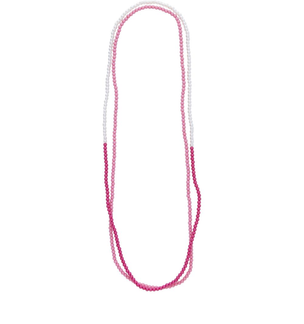 Pieces pcsalita 2-pack belly chain rosa