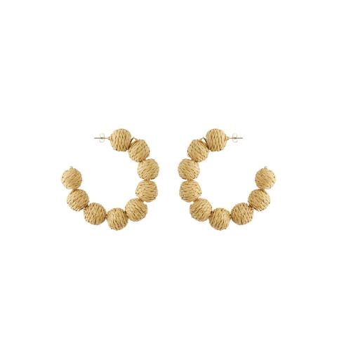 Pieces pcvotta hoop earrings sww oro