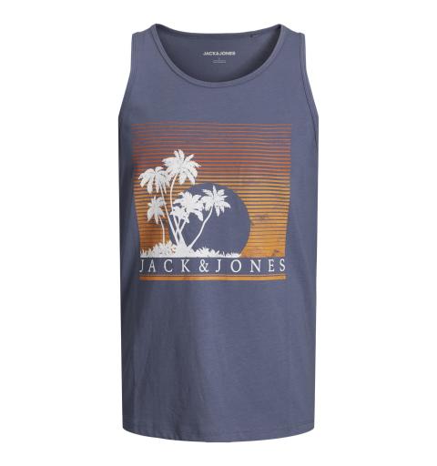 Jack&jones jjpalm tank top sl morado