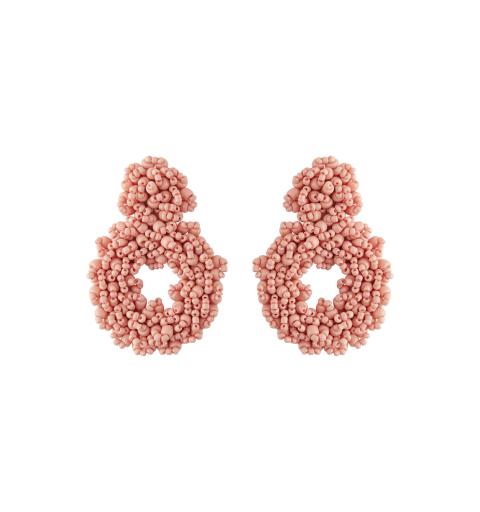 Pieces pcviol earrings sww naranja