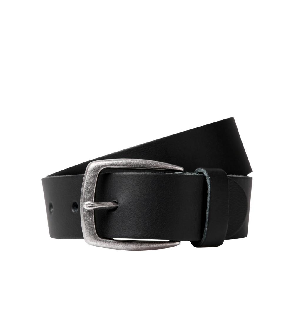 Jack&jones jacmichigan ltn leather belt negro