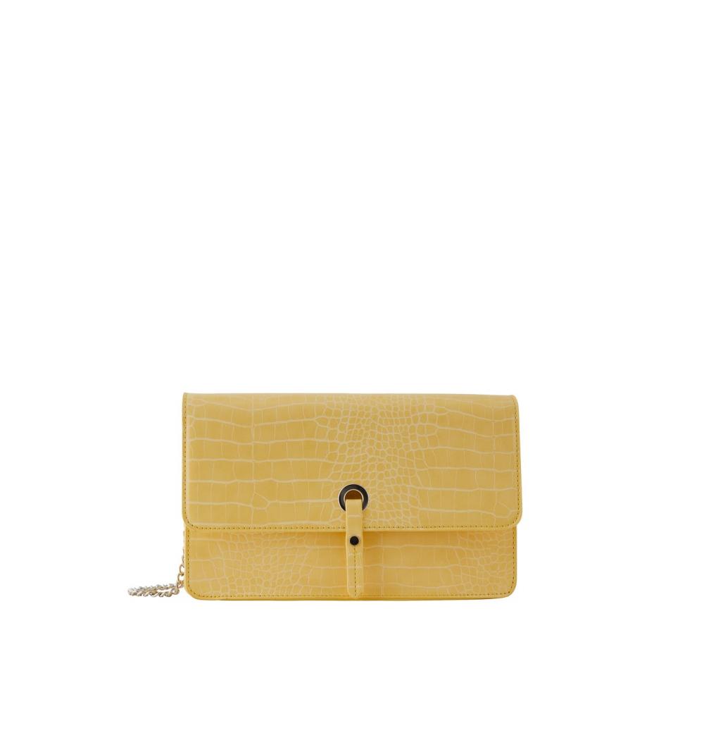 Pieces pcsandie cross body amarillo