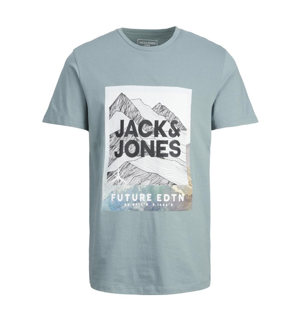 Jack&jones jcobooster tee ss crew neck aug 2022 gris