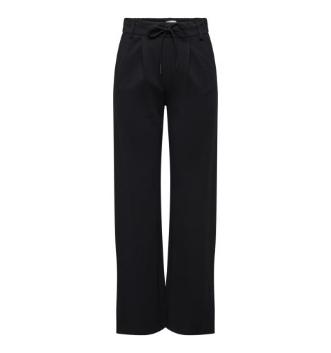 Only onlpoptrash easy straight slit pant pnt negro