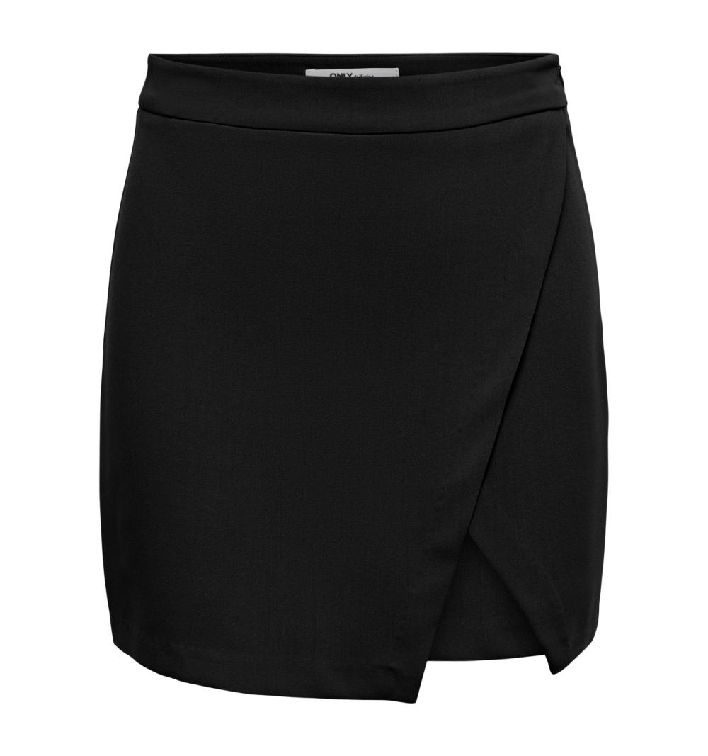 Only onlyasmine hw wrap skirt tlr negro