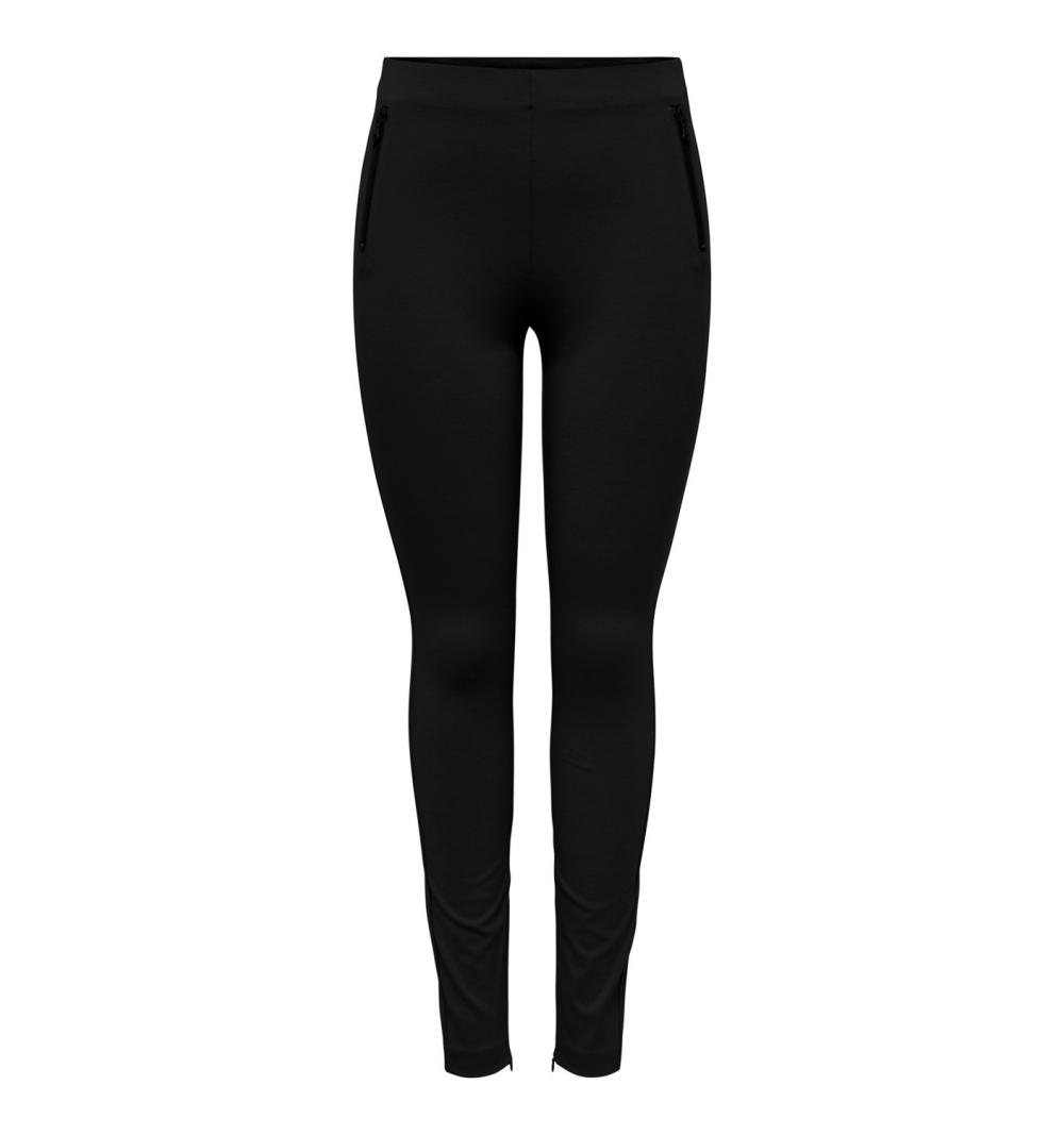 Only onldanielle mw zip legging cc pnt negro