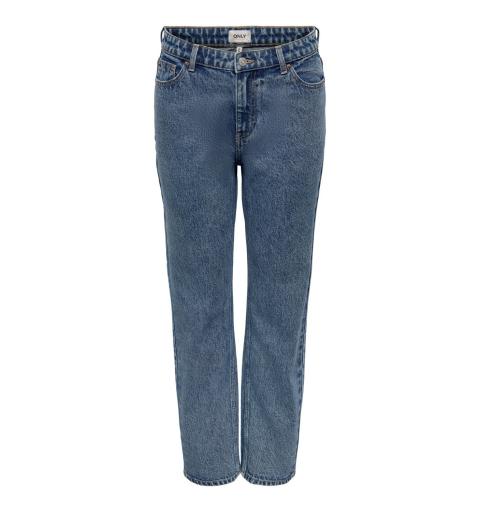 Only onlmarga hw mom ank  jeans dnm denim medio