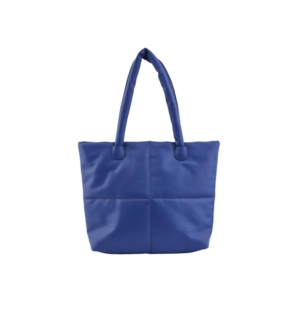 Pieces pcalina padding shopper azul