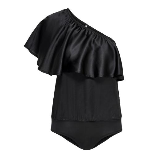 Jdy jdymary oneshoulder body top wvn negro