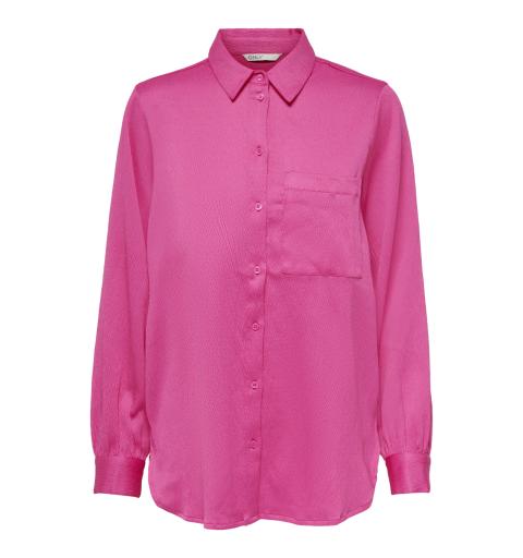 Only onlcamille l/s shirt nn fucsia