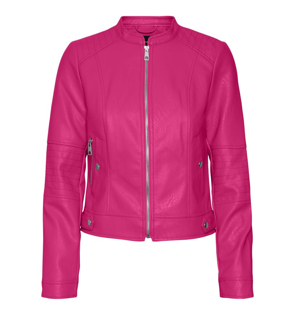 Veromoda vmlove lavine short coated jacket rosa