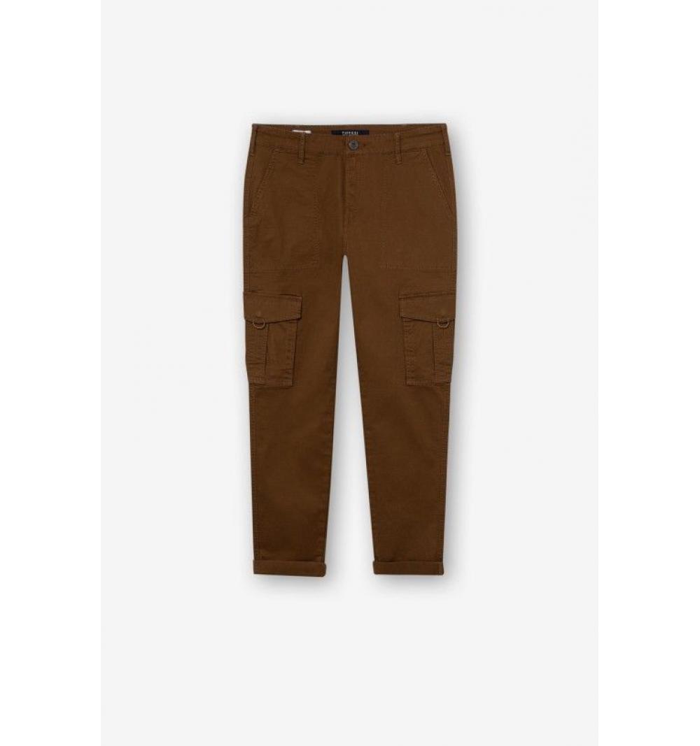 Tiffosi hombre cargo slim_4 marron