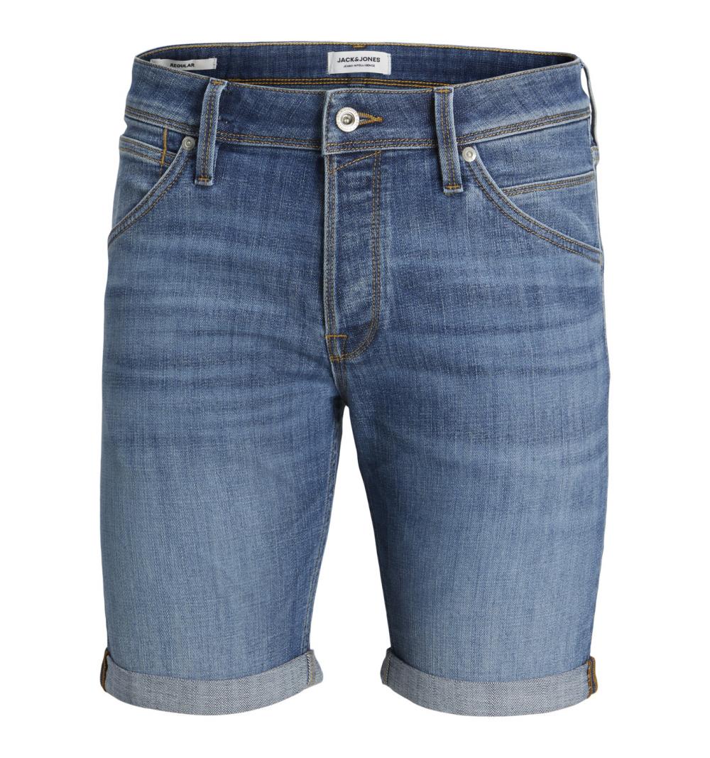 Jack&jones plus jjirick jjfox shorts ge 238 sn pls denim oscuro