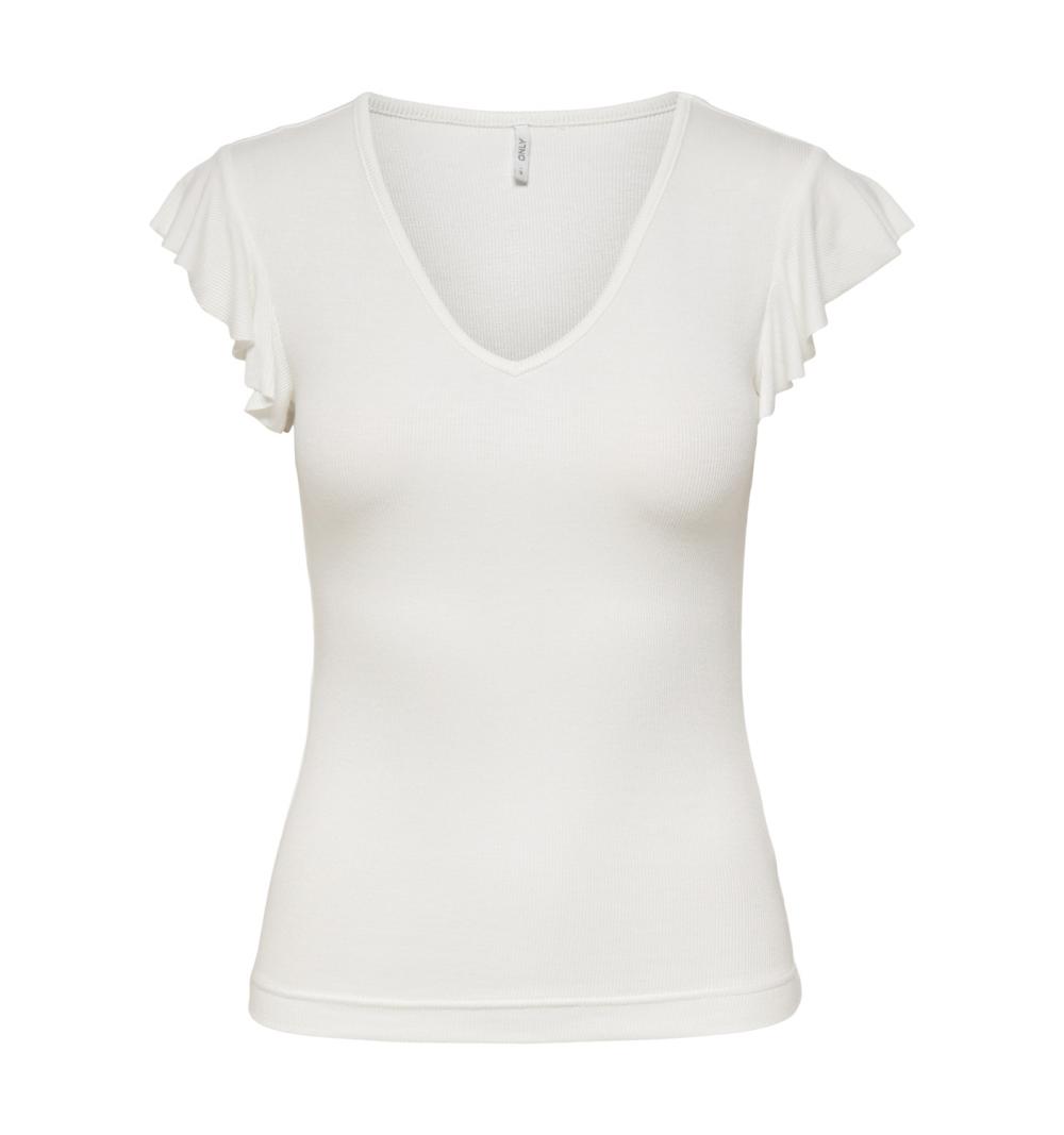 Only noos onlbelia s/l top jrs noos blanco