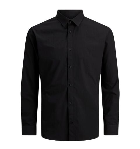 Jack&jones jjjoe shirt ls plain negro