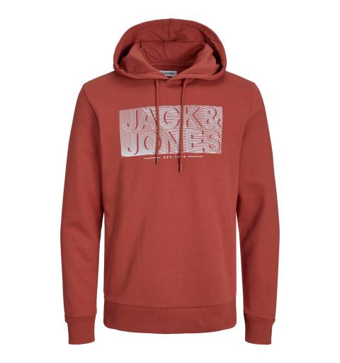 Jack&jones jjpeter sweat hood caldera