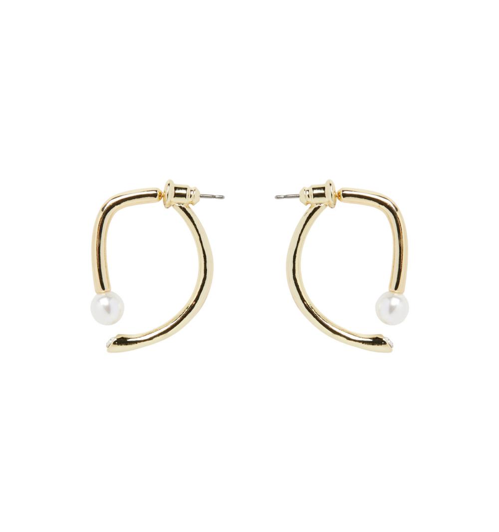 Pieces fpjyna j hoop earrings plated oro