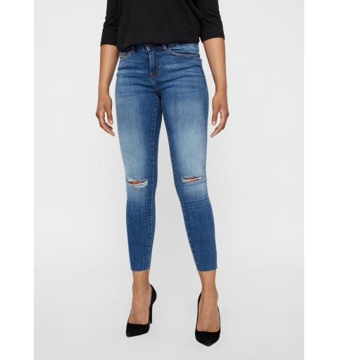 Noisy may noos nmlucy nw skinny ank jeans az087mb noos denim medio