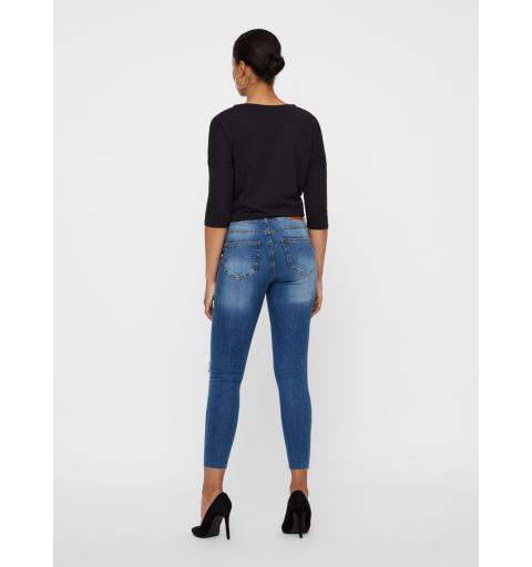 Noisy may noos nmlucy nw skinny ank jeans az087mb noos denim medio