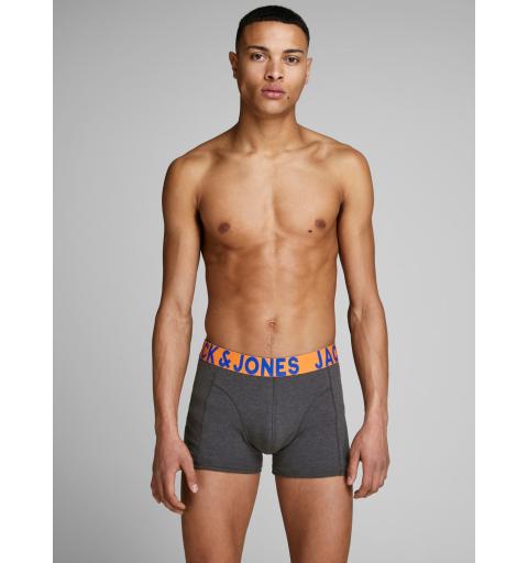 Jack&jones noos jaccrazy solid trunks 3 pack noos negro